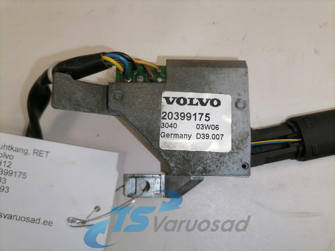 Volvo Switch 20399175 - Sistema eléctrico para Camión: foto 3 Volvo Switch 20399175 - Sistema eléctrico para Camión: foto 3