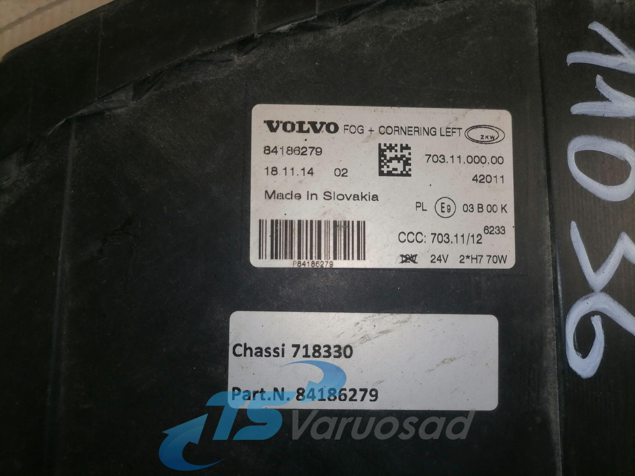 Volvo Udutuli, vasak 84186279 - Luz/ Iluminación para Camión: foto 4 Volvo Udutuli, vasak 84186279 - Luz/ Iluminación para Camión: foto 4