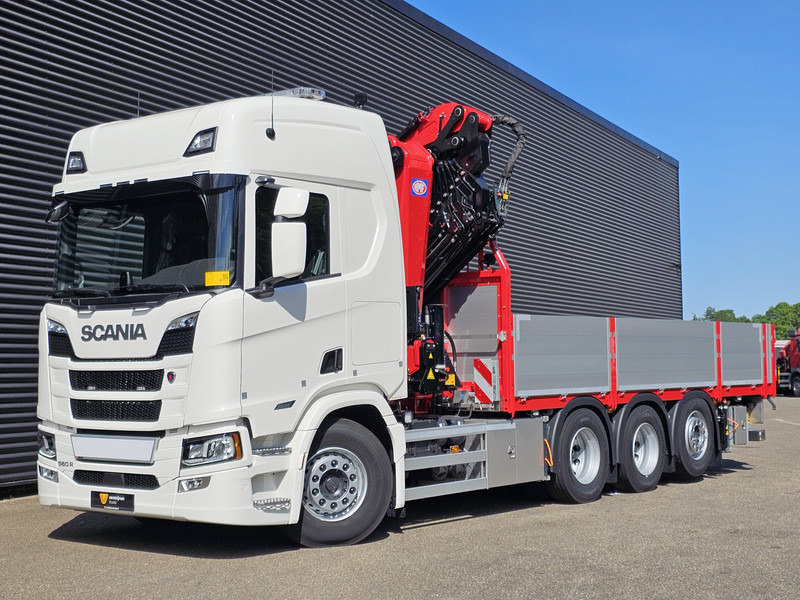 Scania 560R / HMF 50 t/m - JIB / LIER - Camión grúa: foto 5 Scania 560R / HMF 50 t/m - JIB / LIER - Camión grúa: foto 5
