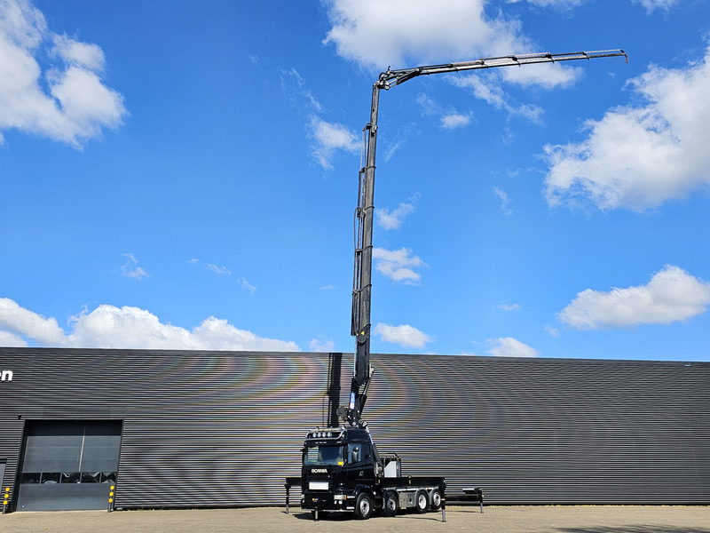 Scania R490 / 8x2 / HMF 85 TM CRANE / WINCH / JIB - Camión grúa: foto 4 Scania R490 / 8x2 / HMF 85 TM CRANE / WINCH / JIB - Camión grúa: foto 4