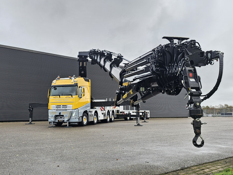 Volvo FH 540 8x4 / PALFINGER 165 TEC 7 + PJ300 / WINCH - Camión caja abierta, Camión grúa: foto 4 Volvo FH 540 8x4 / PALFINGER 165 TEC 7 + PJ300 / WINCH - Camión caja abierta, Camión grúa: foto 4
