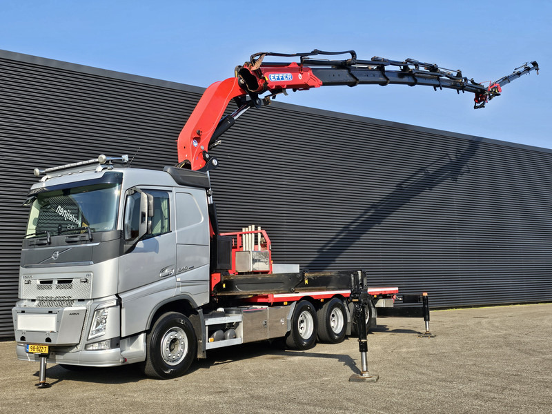 Volvo FH540 / EFFER 525S / JIB 4S-HD / 8x4/4 - Camión caja abierta, Camión grúa: foto 1 Volvo FH540 / EFFER 525S / JIB 4S-HD / 8x4/4 - Camión caja abierta, Camión grúa: foto 1