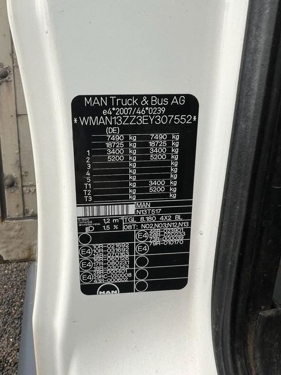 MAN 8.180 4X2 offene Pritsche MAN 8.180 4X2 offene Pritsche - Furgoneta caja abierta: foto 3 MAN 8.180 4X2 offene Pritsche MAN 8.180 4X2 offene Pritsche - Furgoneta caja abierta: foto 3
