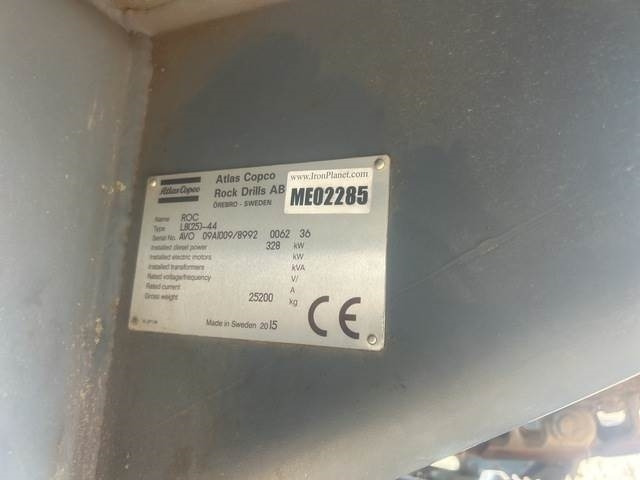 Perforadora Atlas Copco ROCL8: foto 6