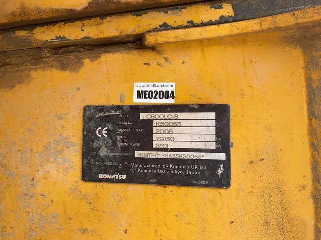 Komatsu PC800 LC-8 - Excavadora de cadenas: foto 5 Komatsu PC800 LC-8 - Excavadora de cadenas: foto 5