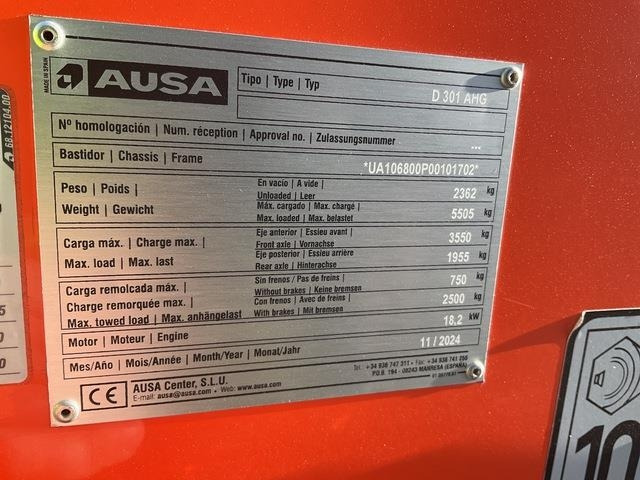 Ausa D301AHG - Minidumper: foto 5 Ausa D301AHG - Minidumper: foto 5