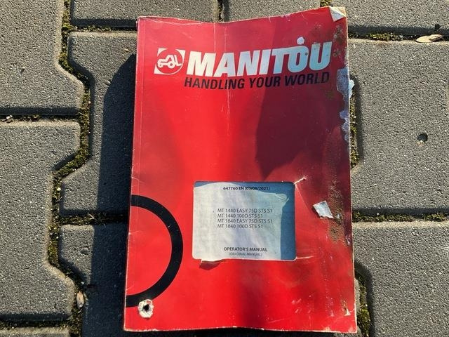 Manipulador telescópico Manitou MT1840: foto 5