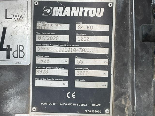 Manitou M30-4 - Carretilla todo terreno: foto 5 Manitou M30-4 - Carretilla todo terreno: foto 5