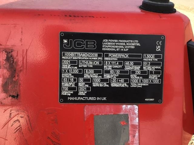 JCB 1.50QE - Unidad de potencia en tierra: foto 5 JCB 1.50QE - Unidad de potencia en tierra: foto 5