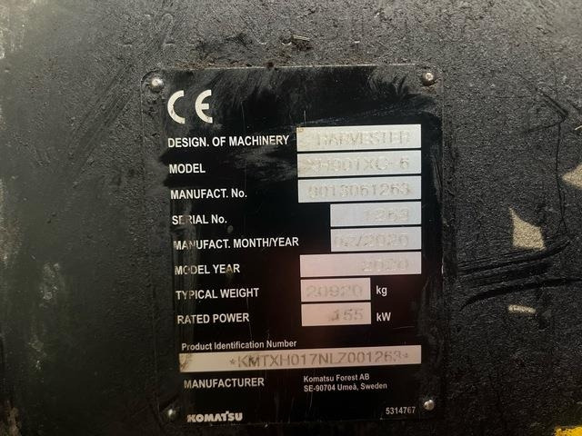 Komatsu XH901XC-6 - Procesadora forestal: foto 5 Komatsu XH901XC-6 - Procesadora forestal: foto 5