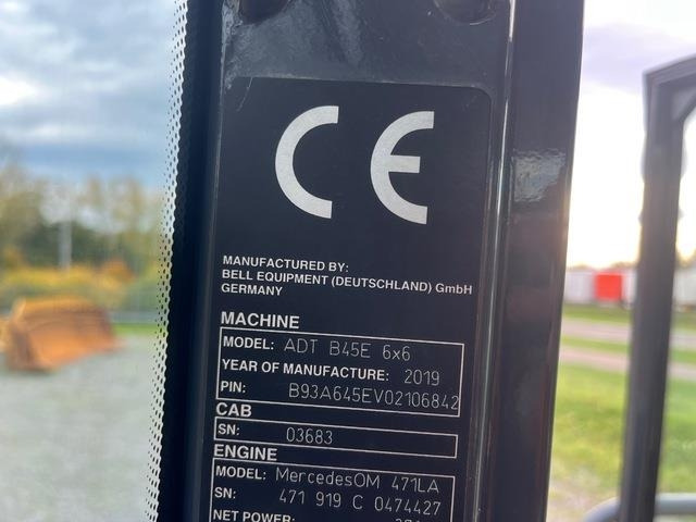 Bell B45E - Dúmper articulado: foto 5 Bell B45E - Dúmper articulado: foto 5