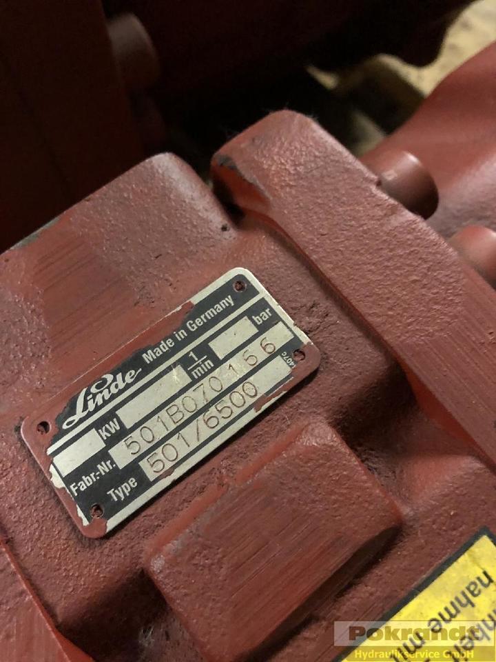 Linde 501 6500 - Hidráulica: foto 2 Linde 501 6500 - Hidráulica: foto 2