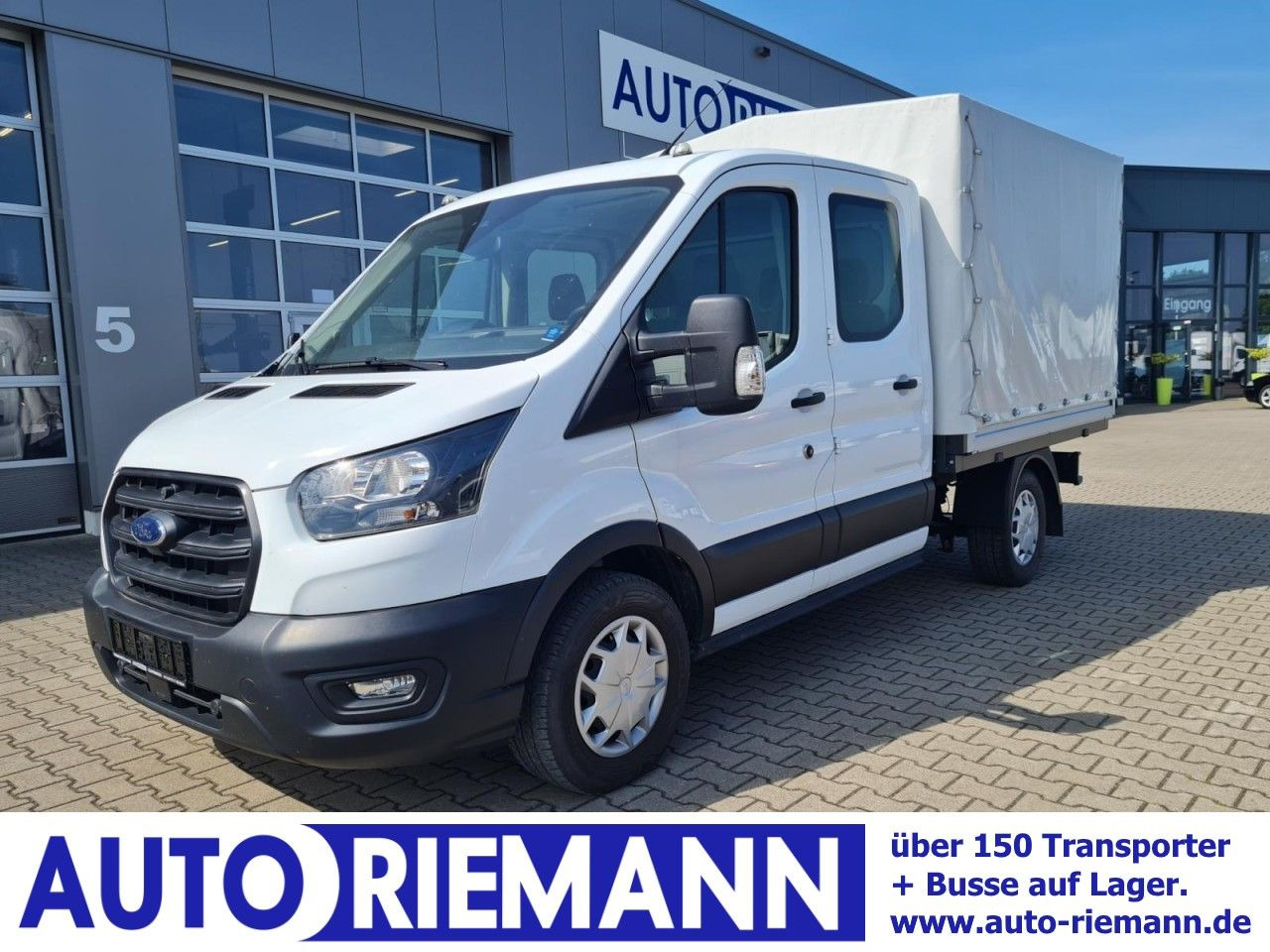 Ford Transit 350 Doka TDci Trend L2 Plane KLIMA TEMPO - Furgoneta caja abierta, Furgoneta combi: foto 1 Ford Transit 350 Doka TDci Trend L2 Plane KLIMA TEMPO - Furgoneta caja abierta, Furgoneta combi: foto 1