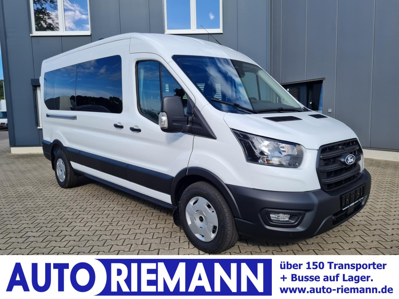 Ford Transit 350 Kombi TDCi L3 H2 Trend 9 Sitzer AHK - Minibús, Furgoneta de pasajeros: foto 1 Ford Transit 350 Kombi TDCi L3 H2 Trend 9 Sitzer AHK - Minibús, Furgoneta de pasajeros: foto 1