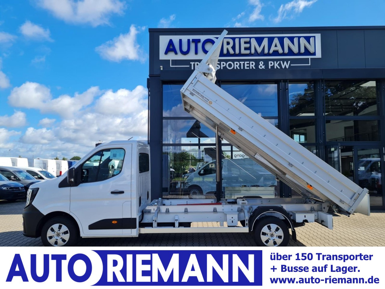 Renault Master New 35 Kipper KLIMA NAVI/APP PDC LUFTFEDERUNG - Furgoneta basculante: foto 1 Renault Master New 35 Kipper KLIMA NAVI/APP PDC LUFTFEDERUNG - Furgoneta basculante: foto 1