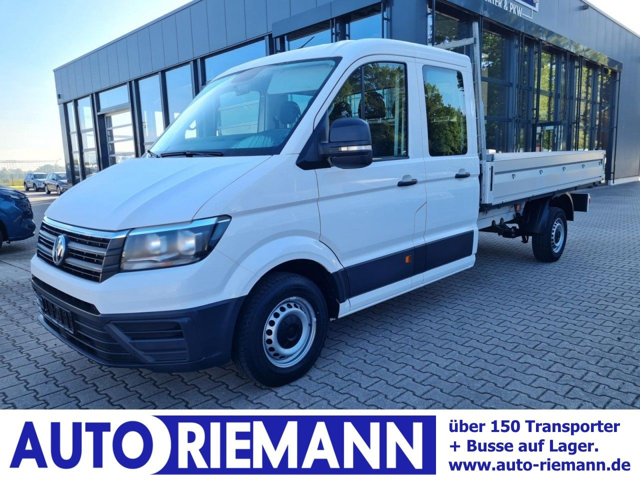Volkswagen Crafter 35 Doka TDI lang AHK Klima - Furgoneta caja abierta, Furgoneta combi: foto 1 Volkswagen Crafter 35 Doka TDI lang AHK Klima - Furgoneta caja abierta, Furgoneta combi: foto 1
