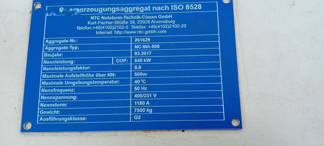 Generador industriale nuevo Stamford Generator Cummins STAMFORD 1600 KVA 2015 rok . Agregaty Prądotwó: foto 35