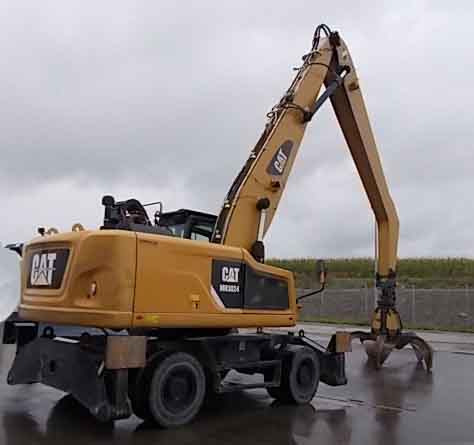 Caterpillar MH3024 – Material handler / Umschlagbagger - Excavadora: foto 1 Caterpillar MH3024 – Material handler / Umschlagbagger - Excavadora: foto 1