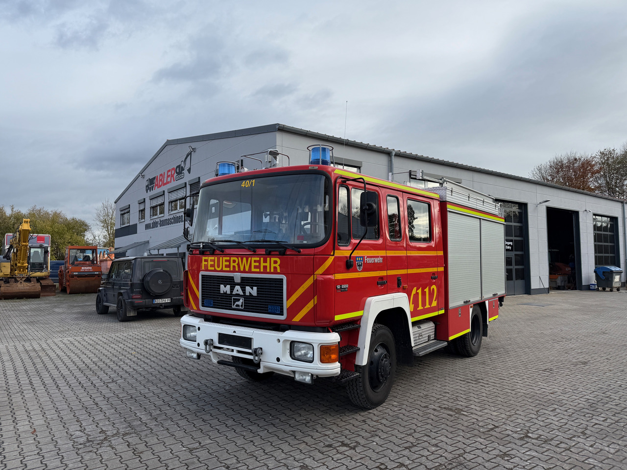 MAN 12.222 LF16 Feuerwehr-LKW - Camión de bomberos: foto 2 MAN 12.222 LF16 Feuerwehr-LKW - Camión de bomberos: foto 2