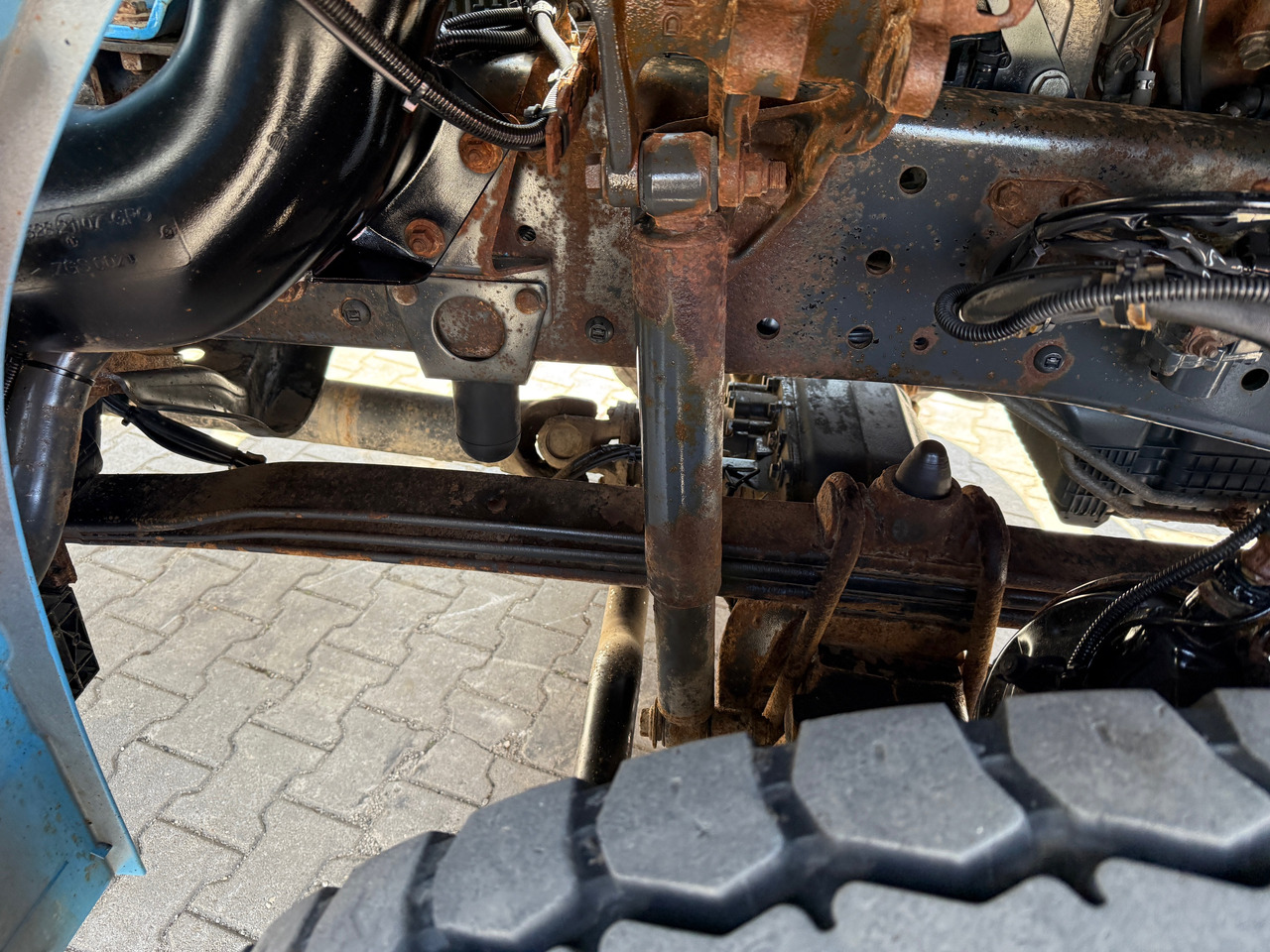 Camión portacontenedor de cadenas Mercedes-Benz 1841 Actros MP2 Absetzkipper 4x4 Allrad Klima: foto 11