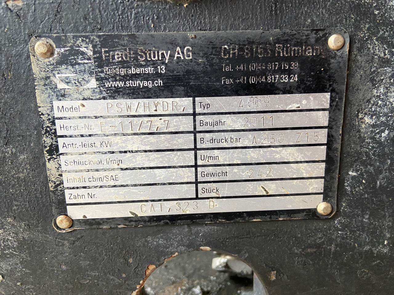 Schnellwechsler Fredi Stury PSW/HYDR Tsp 4569 - Acoplamiento rápido: foto 5 Schnellwechsler Fredi Stury PSW/HYDR Tsp 4569 - Acoplamiento rápido: foto 5