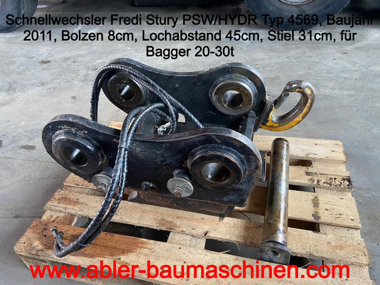 Schnellwechsler Fredi Stury PSW/HYDR Tsp 4569 - Acoplamiento rápido: foto 1 Schnellwechsler Fredi Stury PSW/HYDR Tsp 4569 - Acoplamiento rápido: foto 1