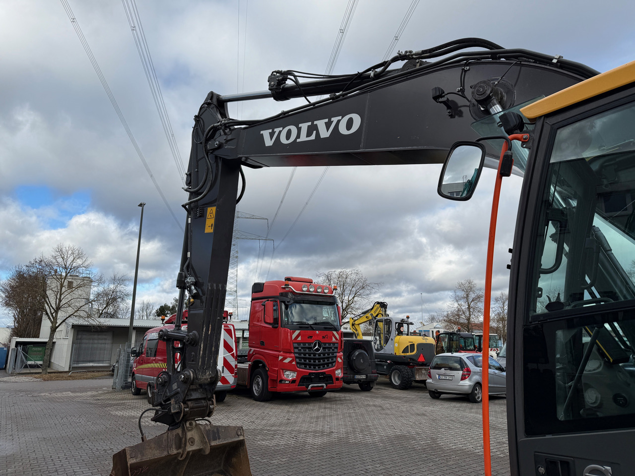 Excavadora de cadenas Volvo EC220 EL Kettenbagger Klima 180 Grad LED TOP!: foto 7