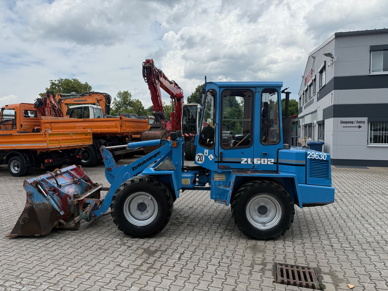 Zettelmeyer ZL502C Radlader Gabel+Klappschaufel+SW - Cargadora de ruedas: foto 3 Zettelmeyer ZL502C Radlader Gabel+Klappschaufel+SW - Cargadora de ruedas: foto 3