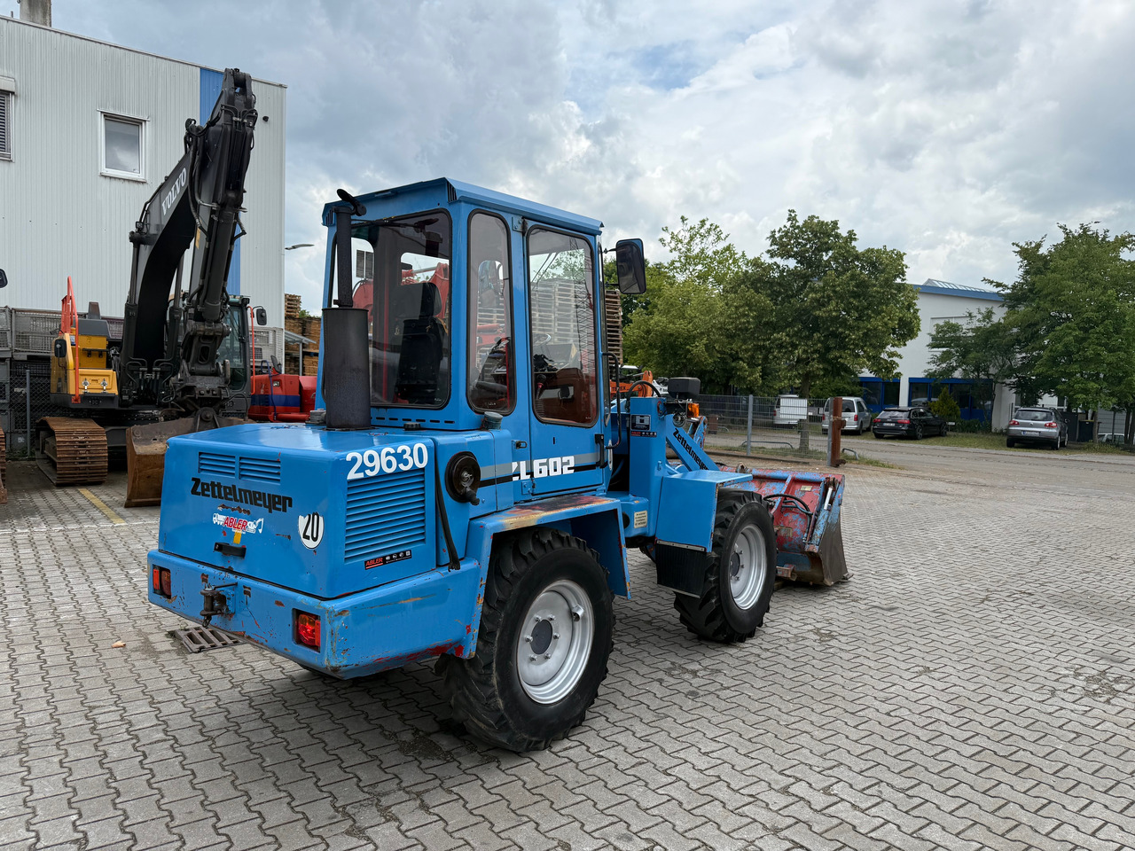 Cargadora de ruedas Zettlmeyer ZL602 Radlader Gabel + Schaufel + SW: foto 5