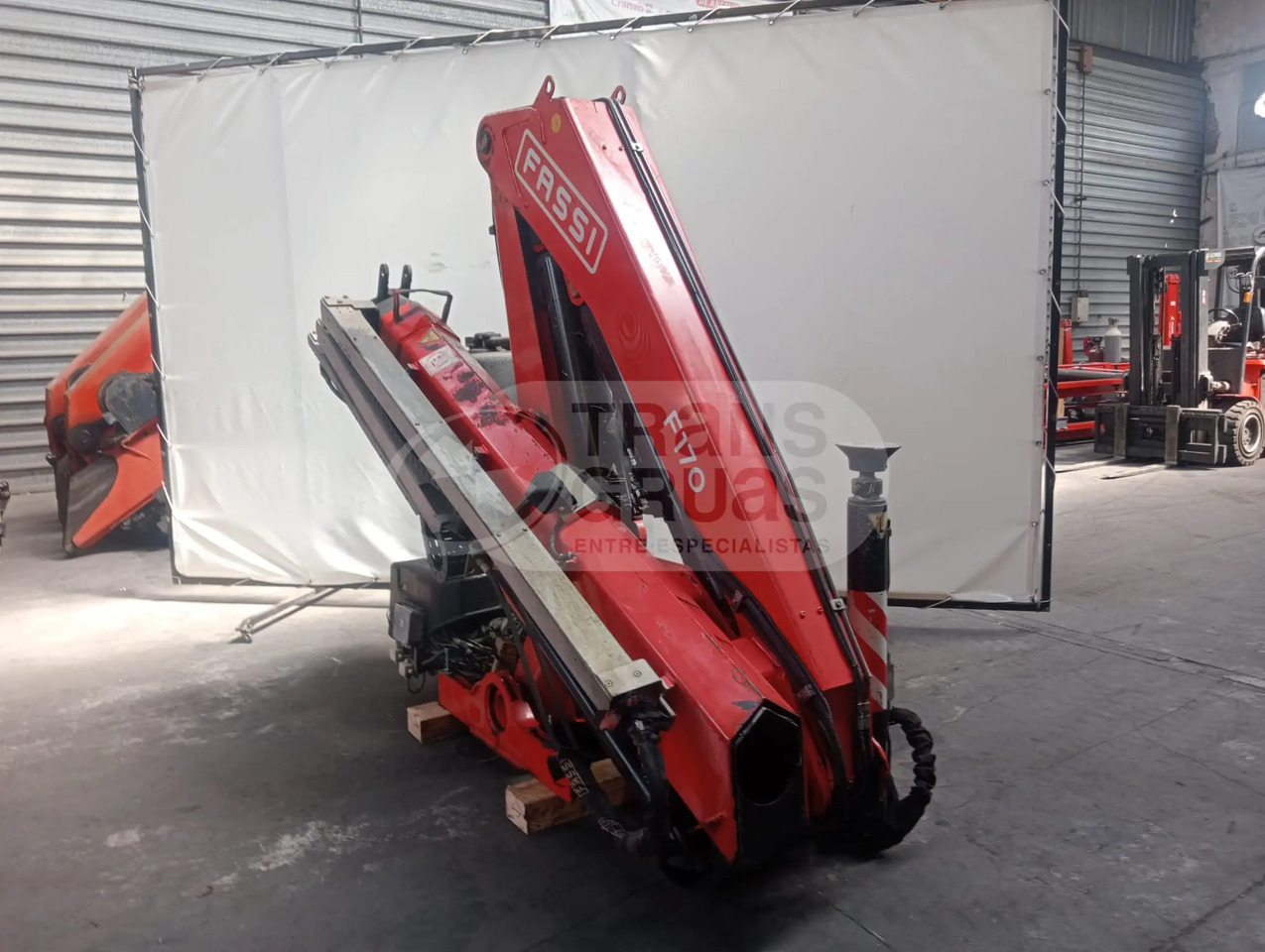 Grúa hidráulica Fassi F170A.23 - Grúa para camión: foto 4 Grúa hidráulica Fassi F170A.23 - Grúa para camión: foto 4