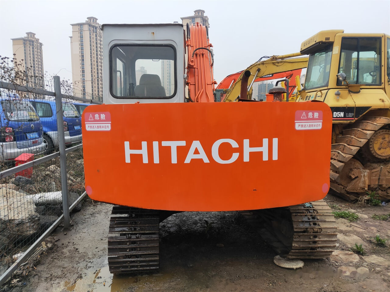 Hitachi EX60 - Excavadora de cadenas: foto 3 Hitachi EX60 - Excavadora de cadenas: foto 3