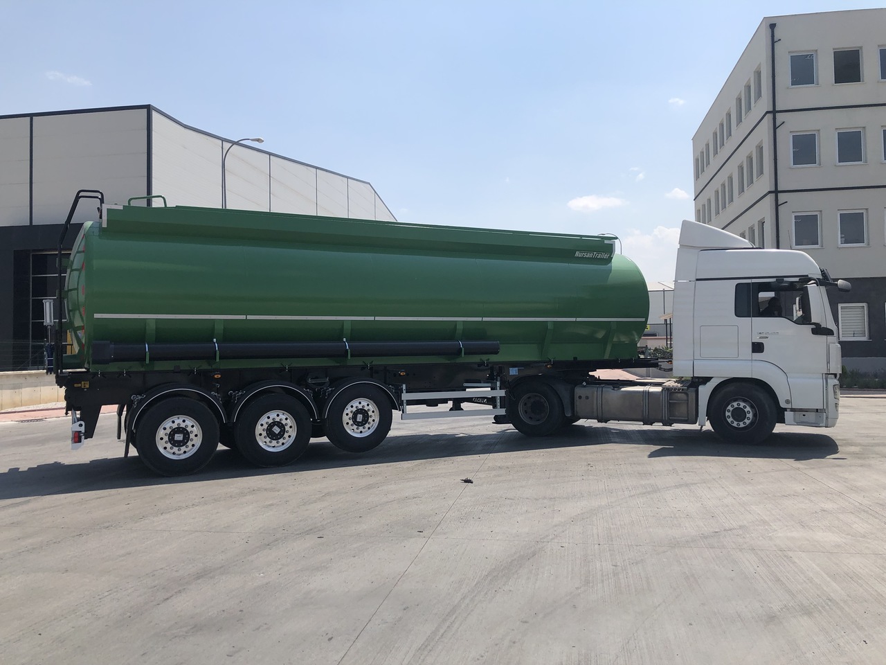 Semirremolque cisterna para transporte de substancias químicas nuevo NURSAN Slurry Tanker: foto 7