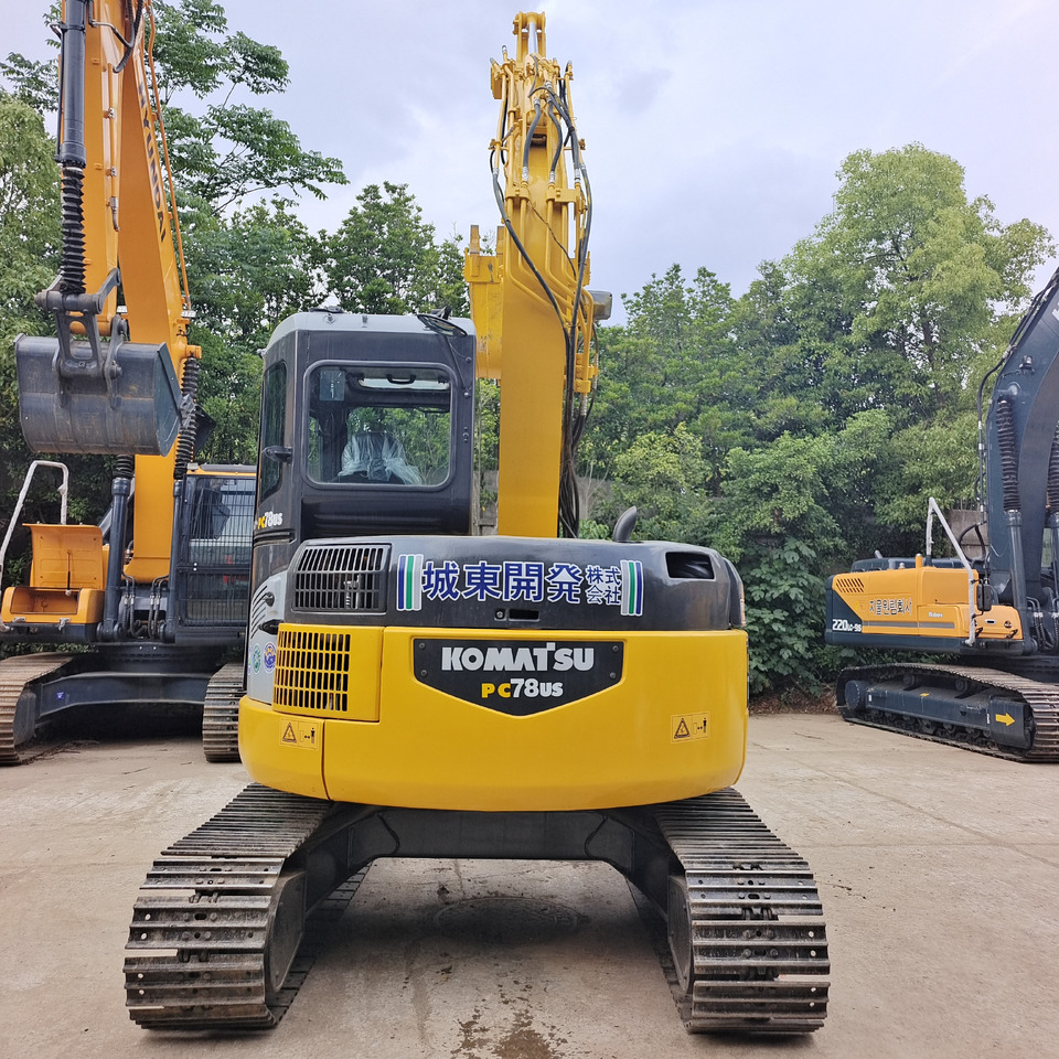 Miniexcavadora KOMATSU PC78US: foto 13 Miniexcavadora KOMATSU PC78US: foto 13