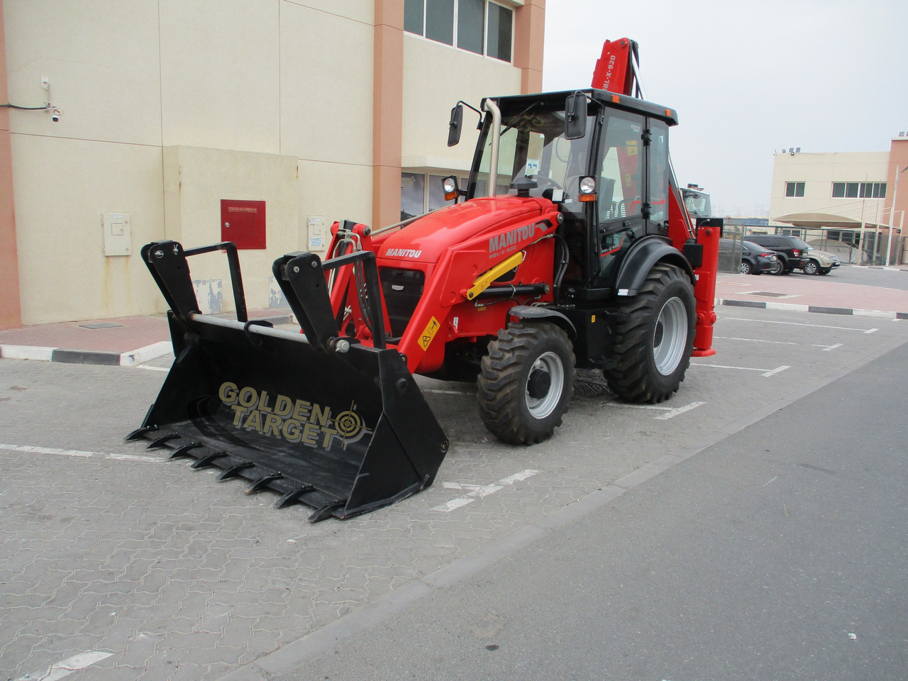 MANITOU MBL-X-920 BACKHOE LOADER - Retroexcavadora: foto 2 MANITOU MBL-X-920 BACKHOE LOADER - Retroexcavadora: foto 2