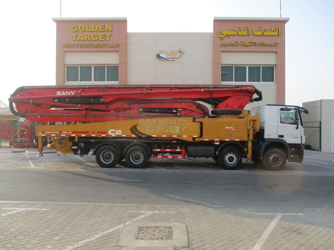 Mercedes ACTROS 4144 8x4 SANY 56m Concrete Pump - Bomba de hormigón: foto 5 Mercedes ACTROS 4144 8x4 SANY 56m Concrete Pump - Bomba de hormigón: foto 5