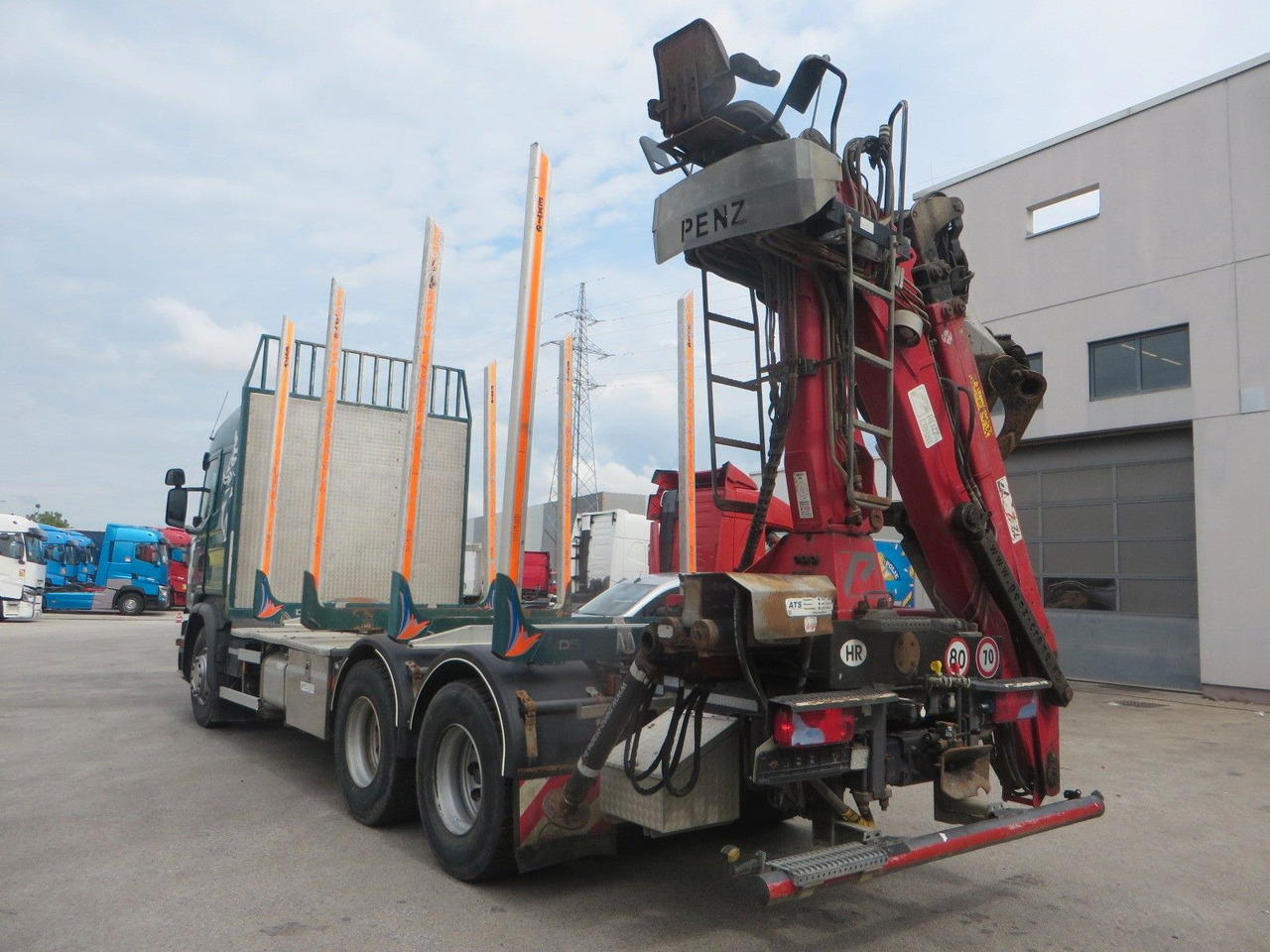 Scania G450 6x4Timber - Camión forestal, Camión grúa: foto 4 Scania G450 6x4Timber - Camión forestal, Camión grúa: foto 4