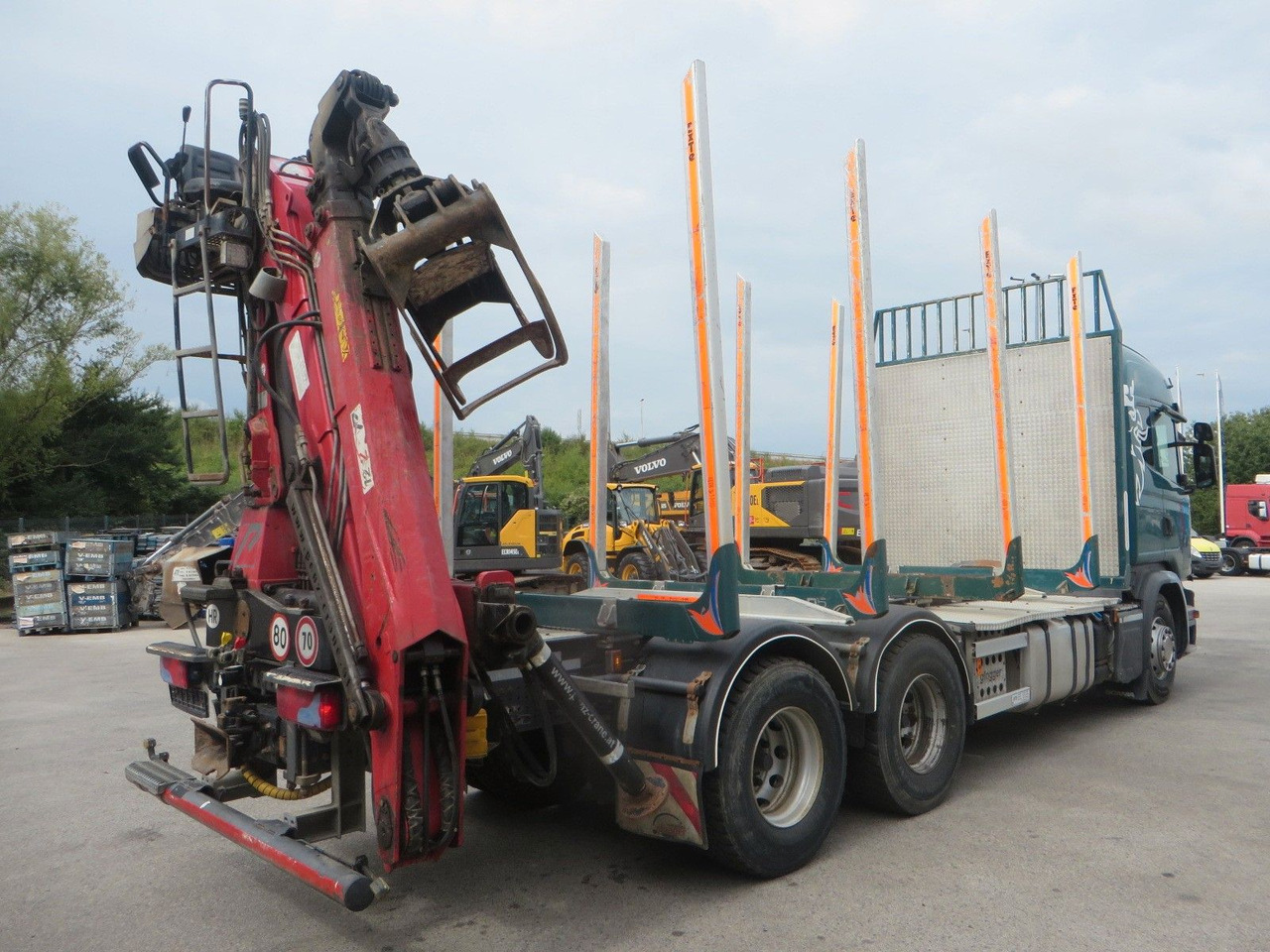 Scania G450 6x4Timber - Camión forestal, Camión grúa: foto 3 Scania G450 6x4Timber - Camión forestal, Camión grúa: foto 3