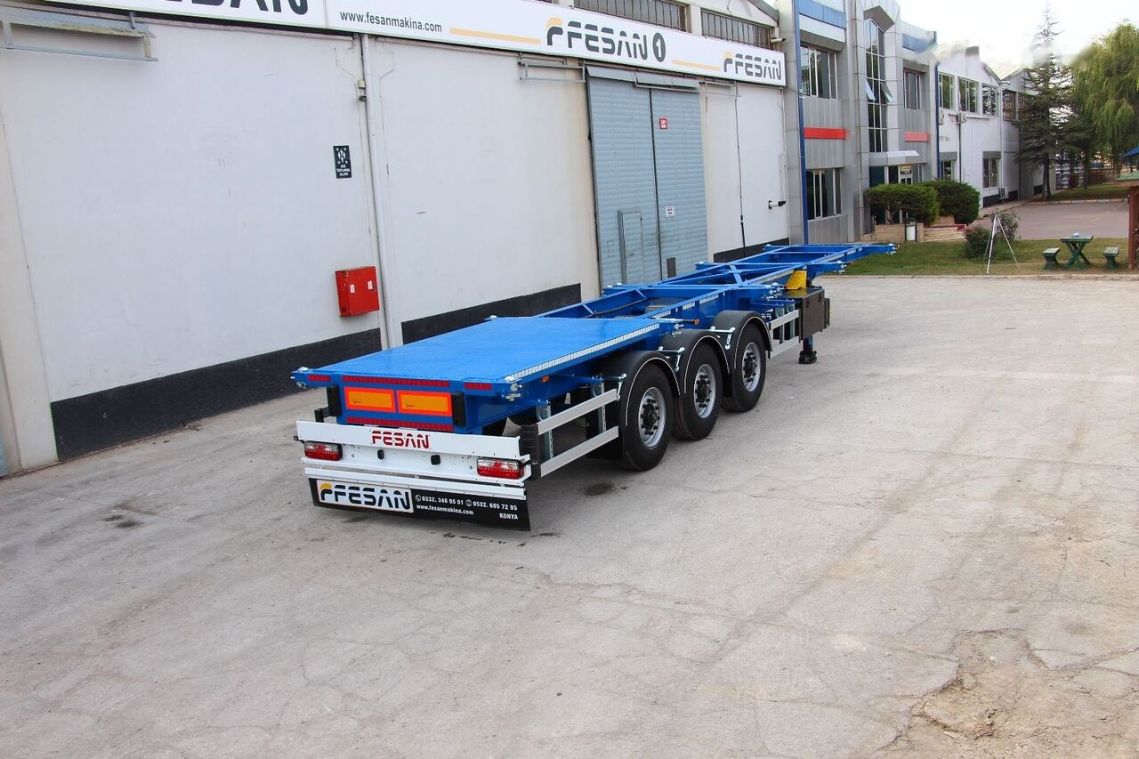Semirremolque portacontenedore/ Intercambiable para transporte de contenedores nuevo Fesan CONTAINER CARRIER CHASSIS 20 FEET, 30 FEET, 40 FEET, 40 FEET HC,: foto 6 Semirremolque portacontenedore/ Intercambiable para transporte de contenedores nuevo Fesan CONTAINER CARRIER CHASSIS 20 FEET, 30 FEET, 40 FEET, 40 FEET HC,: foto 6