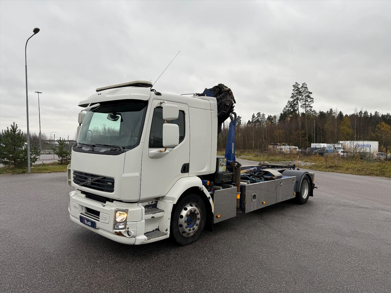 Kranväxlare Volvo FL 4x2 -2013 | Palfinger PK 120002-EH | Palift - Camión multibasculante, Camión grúa: foto 1 Kranväxlare Volvo FL 4x2 -2013 | Palfinger PK 120002-EH | Palift - Camión multibasculante, Camión grúa: foto 1