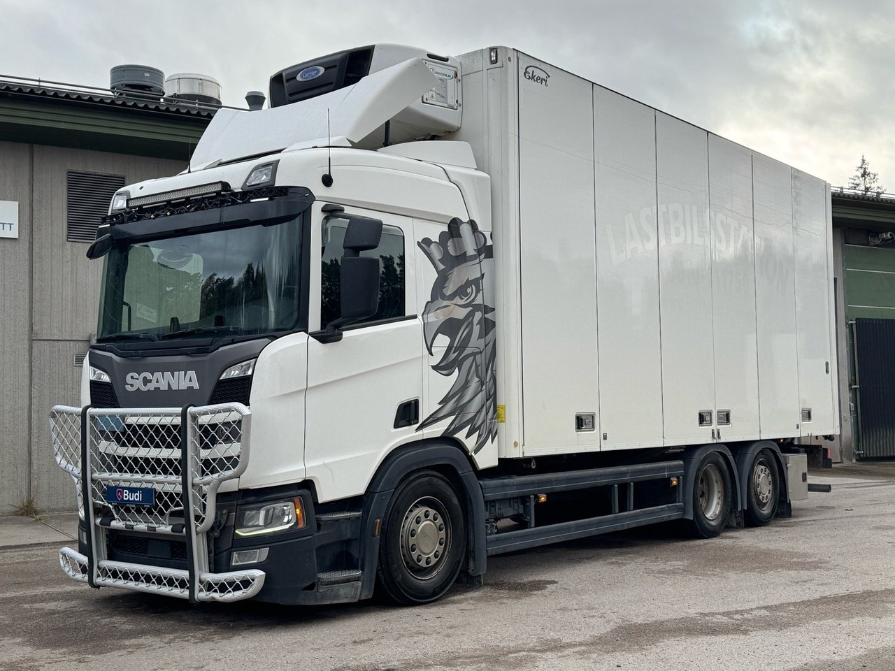 Kylbil Scania R450 B 6X2 NB -2019 | Carrier | Full-luft - Camión frigorífico: foto 1 Kylbil Scania R450 B 6X2 NB -2019 | Carrier | Full-luft - Camión frigorífico: foto 1