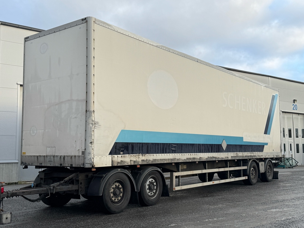 Släp Närko D4MB11L31 -2005 - Remolque caja cerrada: foto 1 Släp Närko D4MB11L31 -2005 - Remolque caja cerrada: foto 1