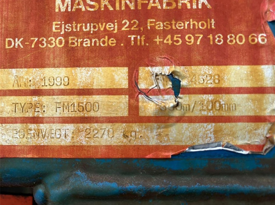 Sistema de riego Fasterholt fm 1500: foto 8 Sistema de riego Fasterholt fm 1500: foto 8