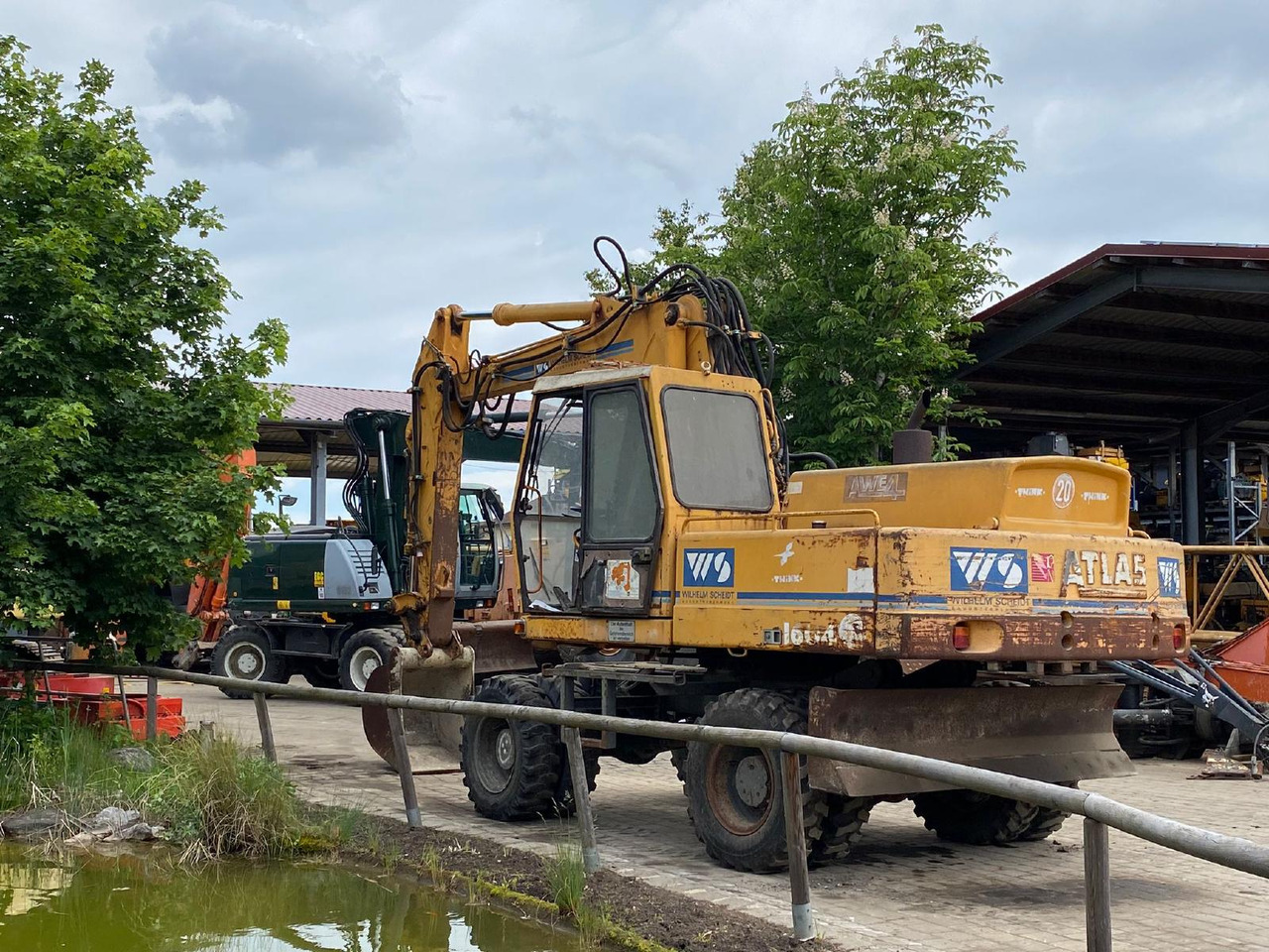 Atlas AB 1604 - Excavadora de ruedas: foto 5 Atlas AB 1604 - Excavadora de ruedas: foto 5