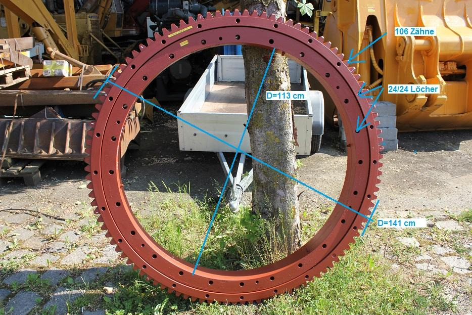 Atlas AB 2002 - Corona de giro para Maquinaria de construcción: foto 1 Atlas AB 2002 - Corona de giro para Maquinaria de construcción: foto 1