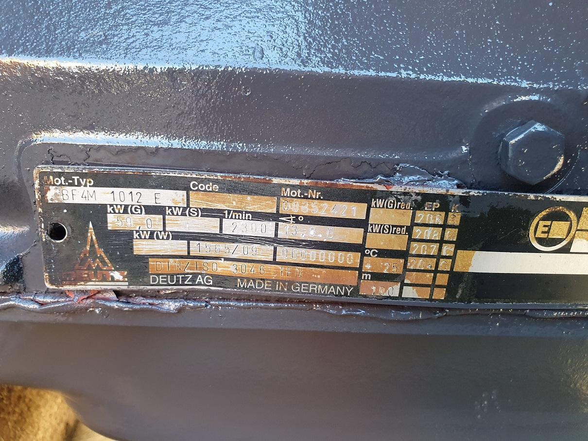 Deutz BF4M1012E - Motor para Maquinaria de construcción: foto 3 Deutz BF4M1012E - Motor para Maquinaria de construcción: foto 3