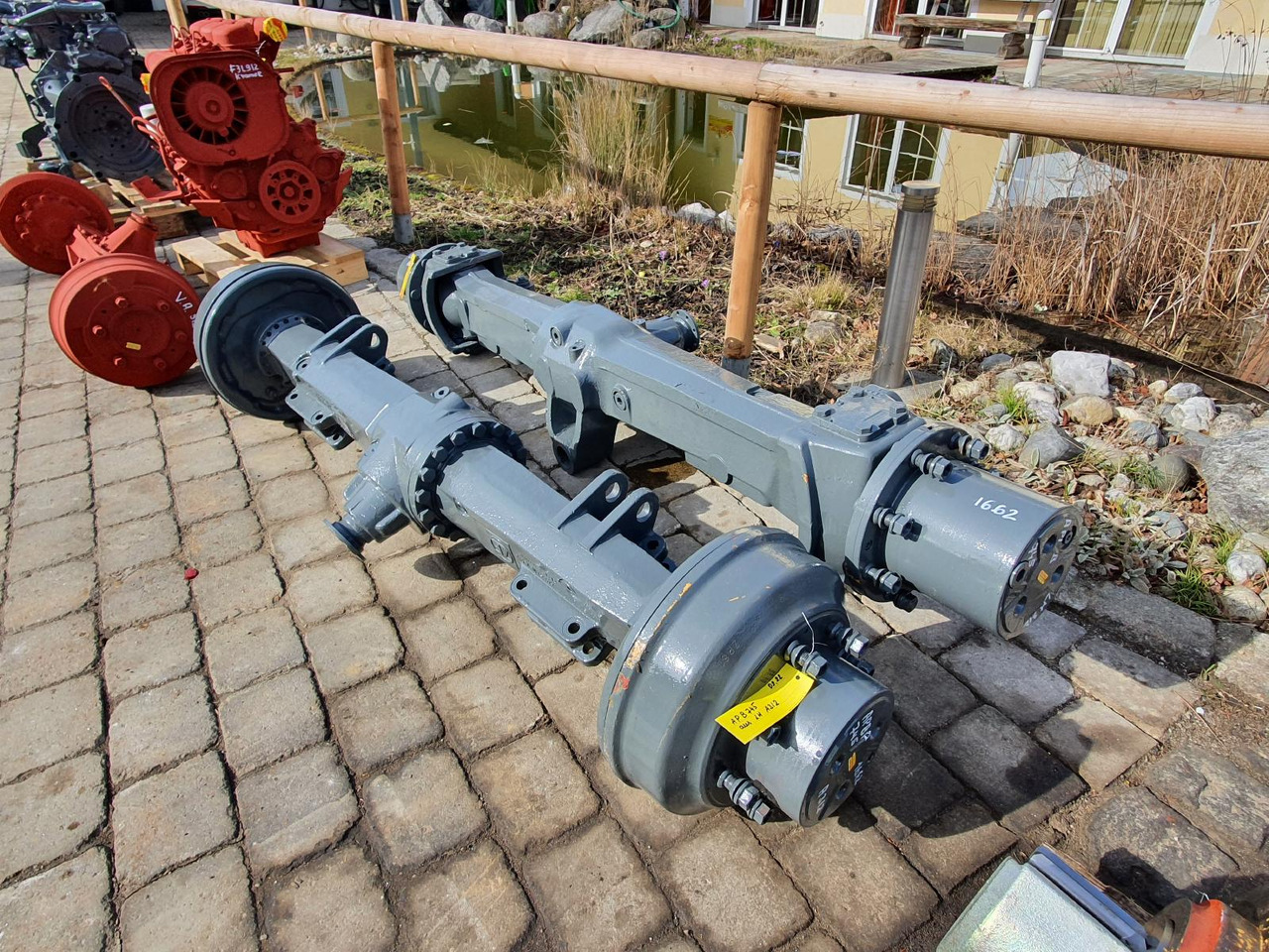 Liebherr AP B 745 aus A312 - Eje y piezas para Maquinaria de construcción: foto 3 Liebherr AP B 745 aus A312 - Eje y piezas para Maquinaria de construcción: foto 3