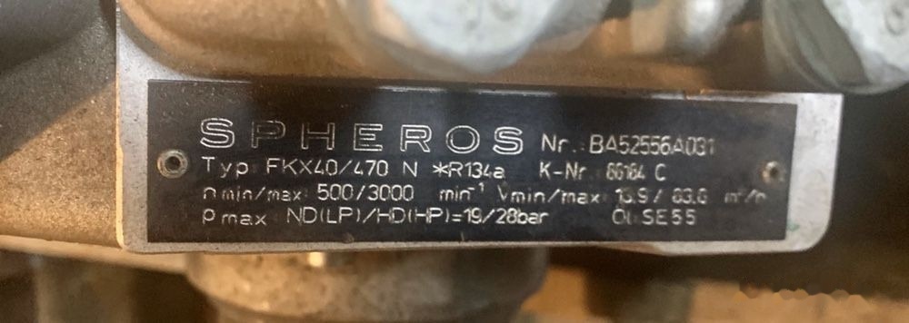 Spheros FKX40/470 28bar FKX40/470 - Compresor de aire acondicionado para Autobús: foto 3 Spheros FKX40/470 28bar FKX40/470 - Compresor de aire acondicionado para Autobús: foto 3