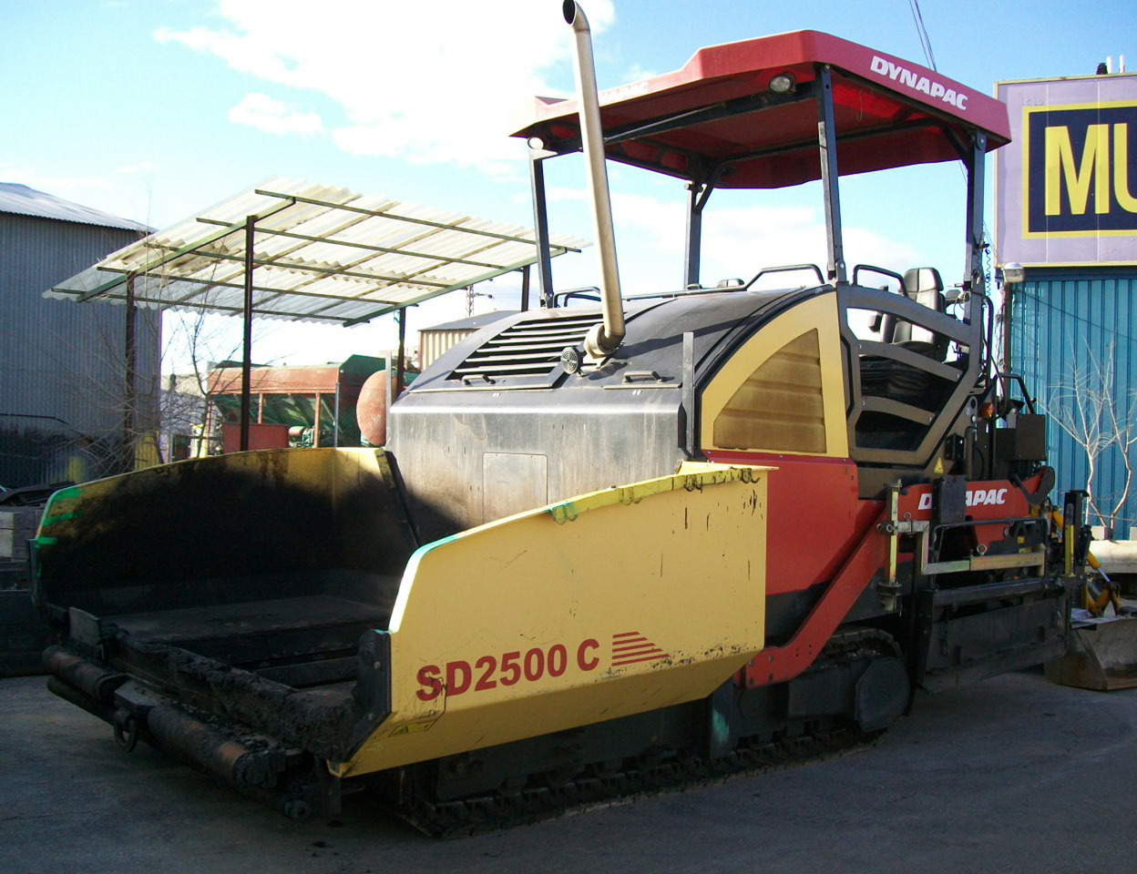Extendedora de cadenas Dynapac SD 2500C - Pavimentadora de asfalto: foto 1 Extendedora de cadenas Dynapac SD 2500C - Pavimentadora de asfalto: foto 1