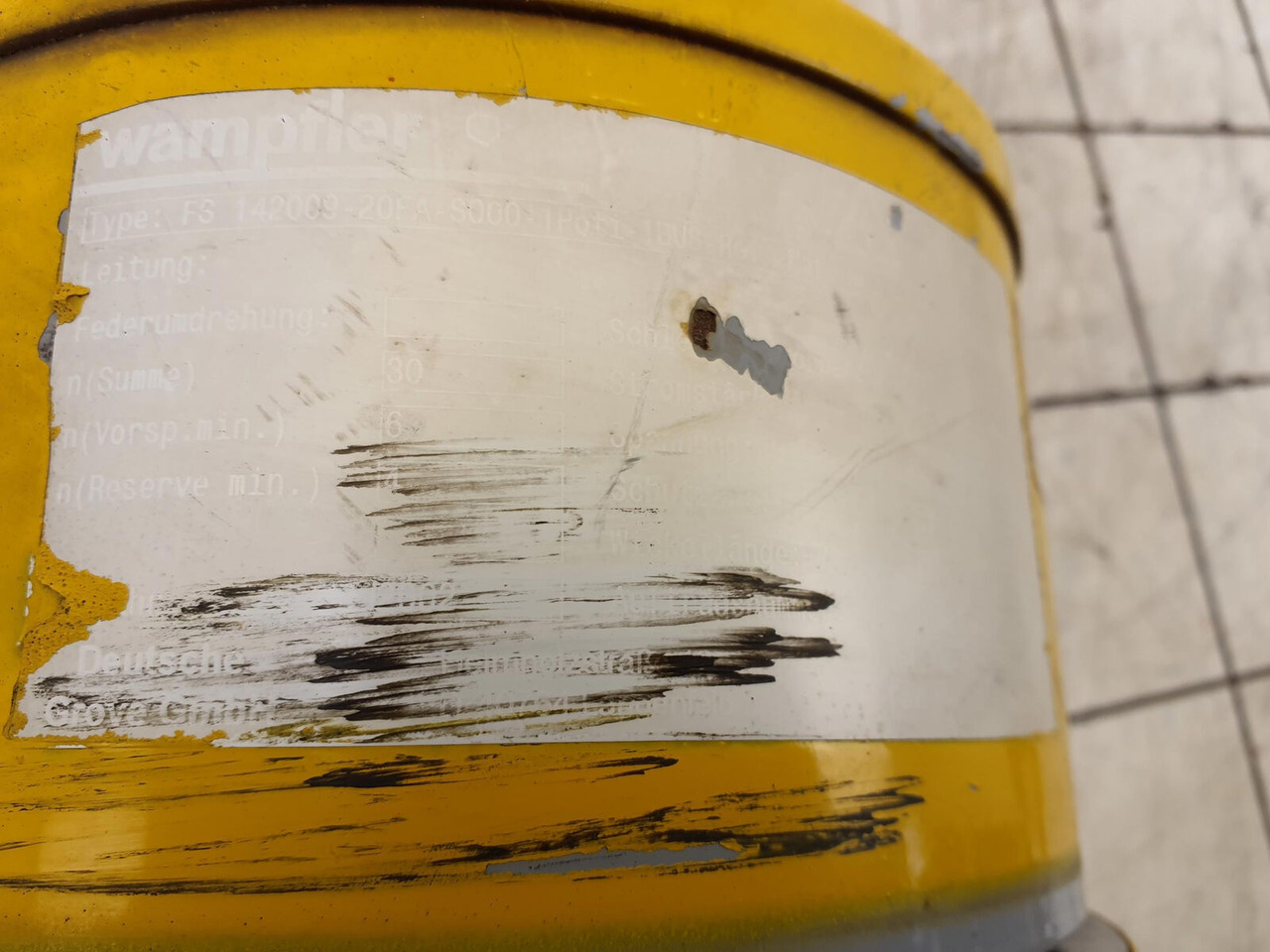 Grove GMK 2035 Length indicator - Cabrestante para Autogrúa: foto 5 Grove GMK 2035 Length indicator - Cabrestante para Autogrúa: foto 5