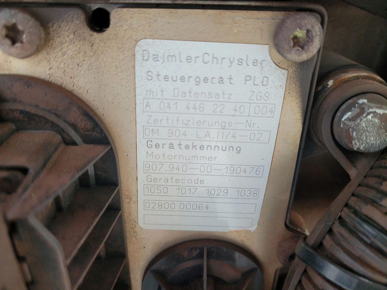 Mercedes-Benz AC 100 engine Mercedes OM 904 LA - Motor para Autogrúa: foto 5 Mercedes-Benz AC 100 engine Mercedes OM 904 LA - Motor para Autogrúa: foto 5